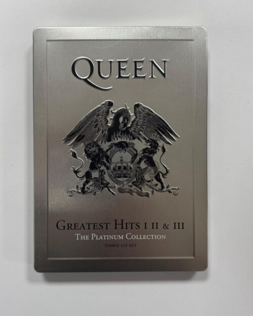 Queen Greatest Hits 1-2-3 The Paltinum Collection Steelbook 3 CD Set