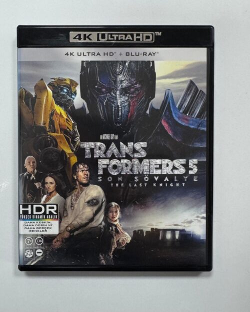 Transformers : The Last Knight 4K UHD + Blu Ray