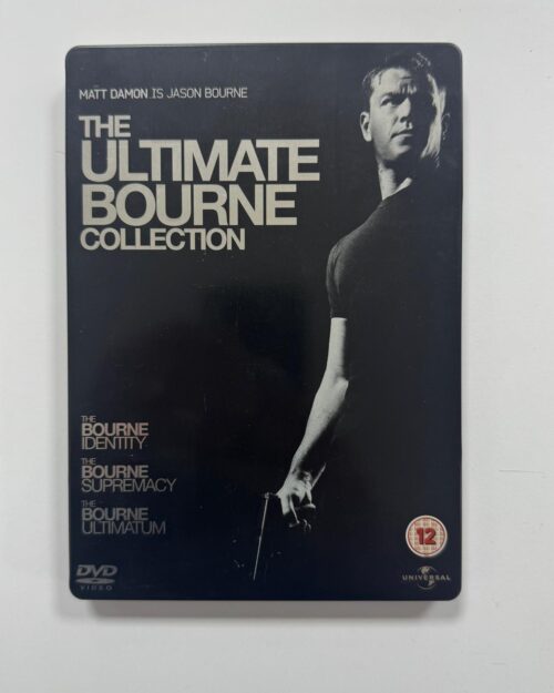 The Ultimate Bourne Collection – 3 Movie Steelbook DVD Box Set