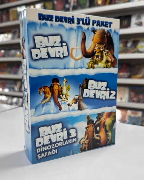 İce Age – Buz Devri 3 Film DVD Box Set