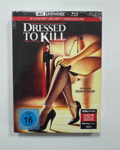 Dressed To Kill Mediabook 4K UHD + Blu Ray