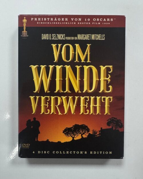 Gone With The Wind – 4 Disc Collector’s Edition Digipack DVD