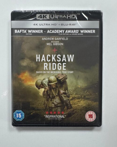 Hacksaw Ridge 4K UHD + Blu Ray