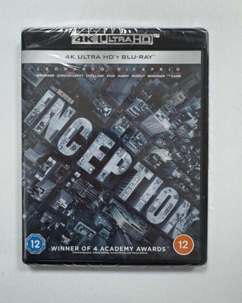 İnception – Baslangic 4K UHD + Blu Ray + Bonus Blu Ray ( 3 Disk )