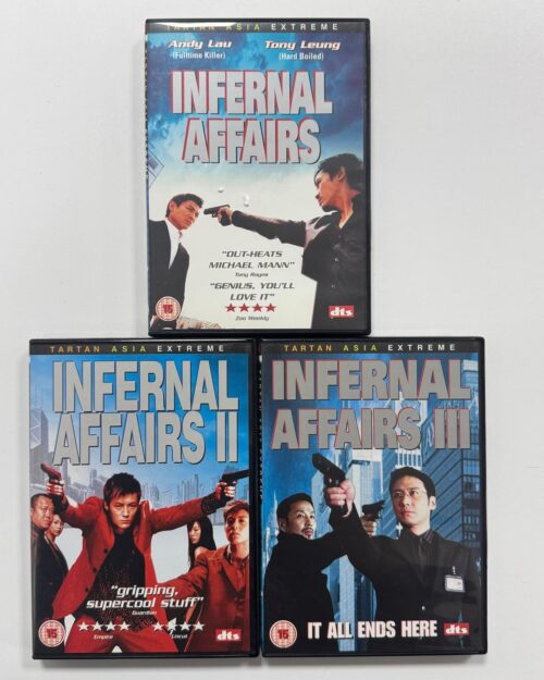 İnfernal Affairs Trilogy – 3 Movie DVD Set