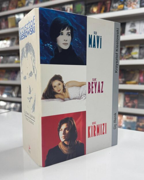 Üç Renk Üçlemesi ( Mavi / Kirmizi / Beyaz ) –  Krzysztof Kieslowski  – 3 Film + Belgesel ( 7 Disk )
