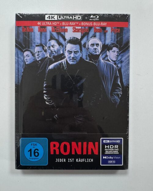 Ronin Mediabook 4K UHD + Blu Ray + Bonus Blu Ray