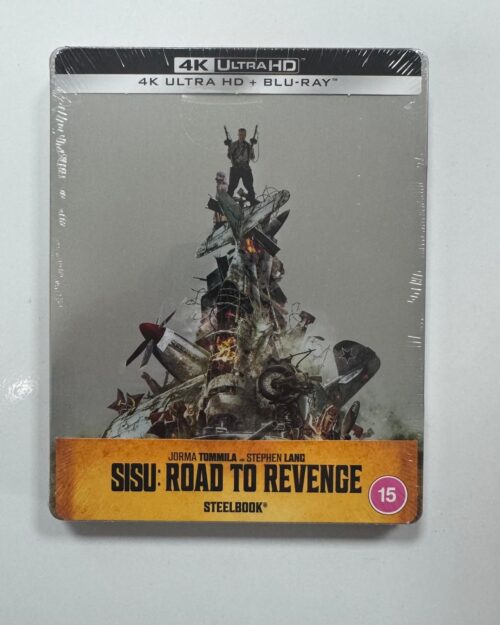 Sisu : Road To Revenge Steelbook 4K UHD + Blu Ray