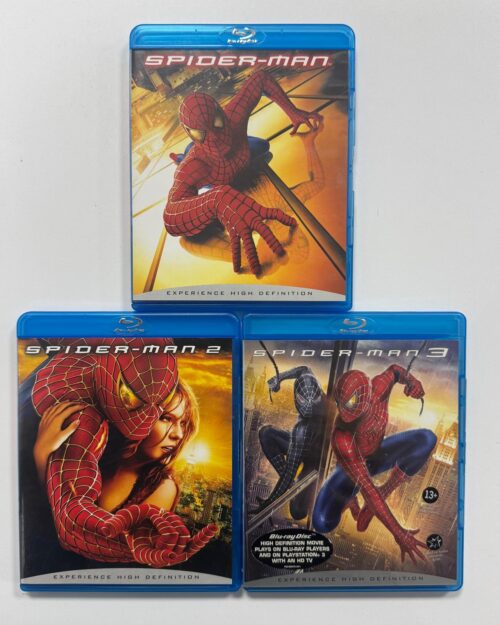 Spider Man Trilogy Blu Ray Set ( Sam Raimi )