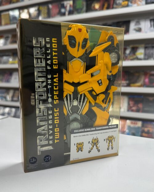 Transformers : Revenge Of The Fallen Exclusive Bumblebee Transforming Package DVD ( 2 Disk )