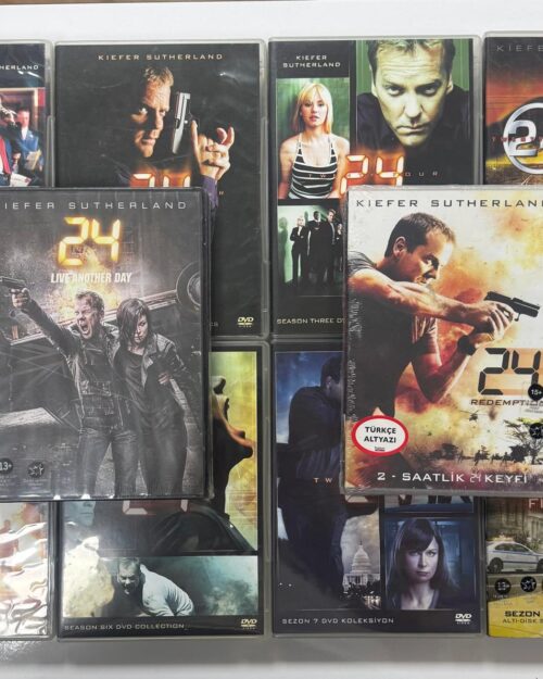 Twenty Four – 24 ( Yirmi Dört ) Tüm Sezonlar DVD Set