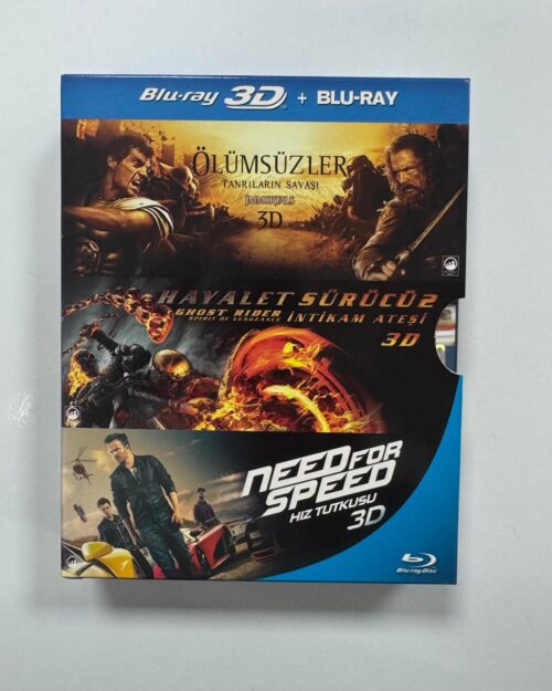 Blu Ray 3d2d Box Set ( 3 Film – 3 Disk )