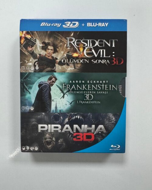 Blu Ray 3d2d Box Set ( 3 Film – 3 Disk )