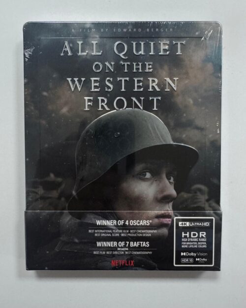 All Quiet On The Western Front Steelbook 4K UHD + Blu Ray
