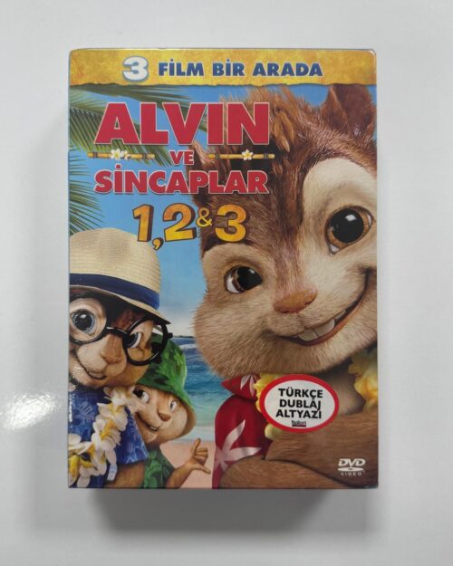 Alvin Ve Sincaplar 1, 2 & 3 DVD Box Set
