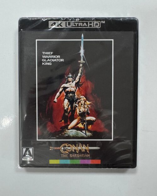 Conan : The Barbarian Arrow Video 4K UHD + Bonus Blu Ray