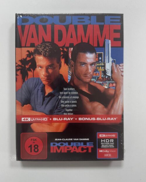 Double İmpact Limited Edition Mediabook 4K UHD + Blu Ray