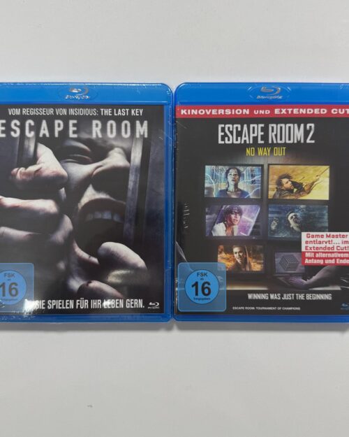 Escape Room / Escape Room 2 – 2 Film Blu Ray Set