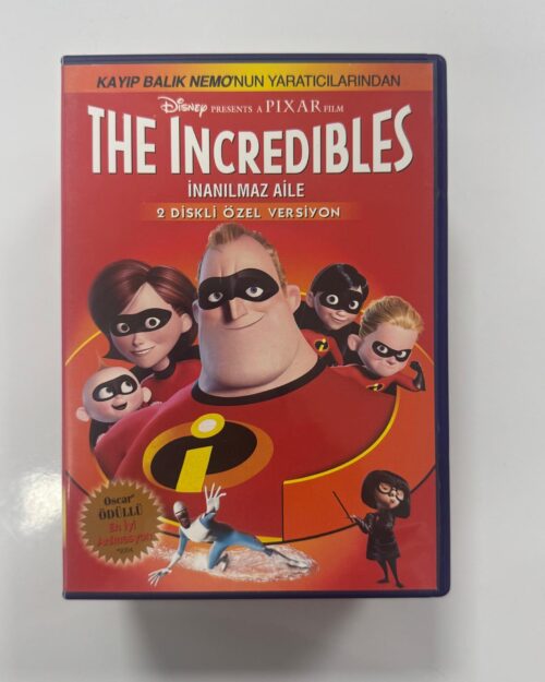 The İncredibles – İnanılmaz Aile DVD ( 2 Disk Özel Versiyon )