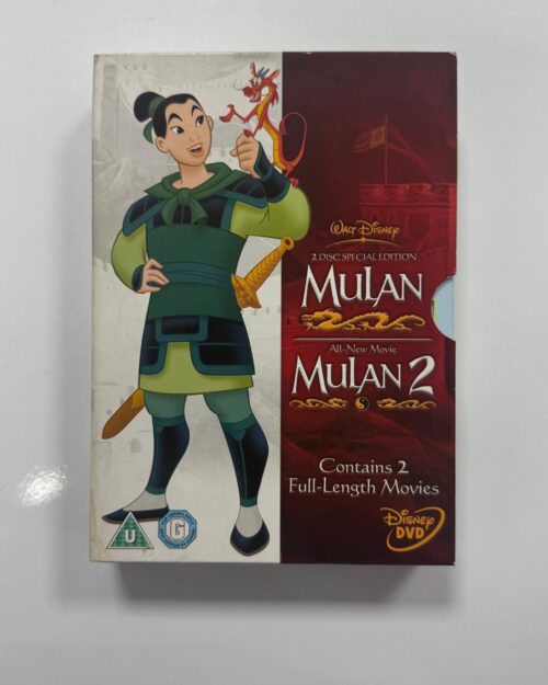 Mulan + Mulan 2 DVD Box Set ( 3 Disk )