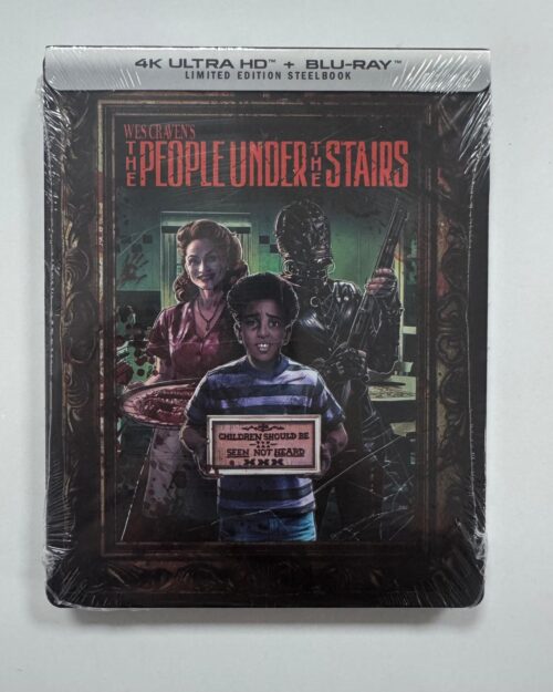 The People Under The Stairs Limited Edition Steelbook 4K UHD + Blu Ray