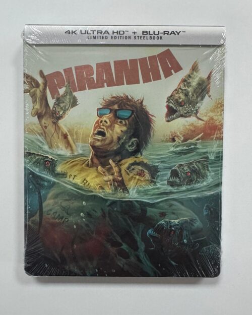 Piranha (1978) Limited Edition Steelbook 4K UHD + Blu Ray