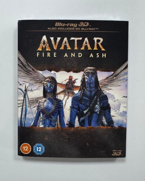 Avatar : Fire And Ash 3d + 2d + Bonus Blu Ray ( 4 Disk )