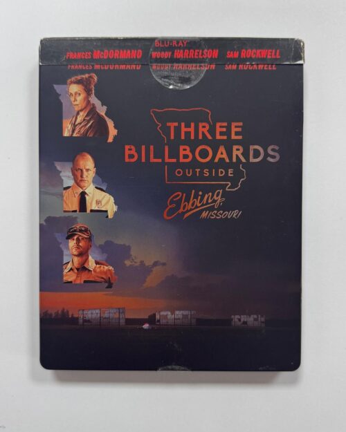 Three Billboards Outside Ebbing Missouri Steelbook Blu Ray