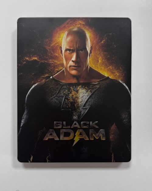 Black Adam Steelbook 4K UHD + Blu Ray