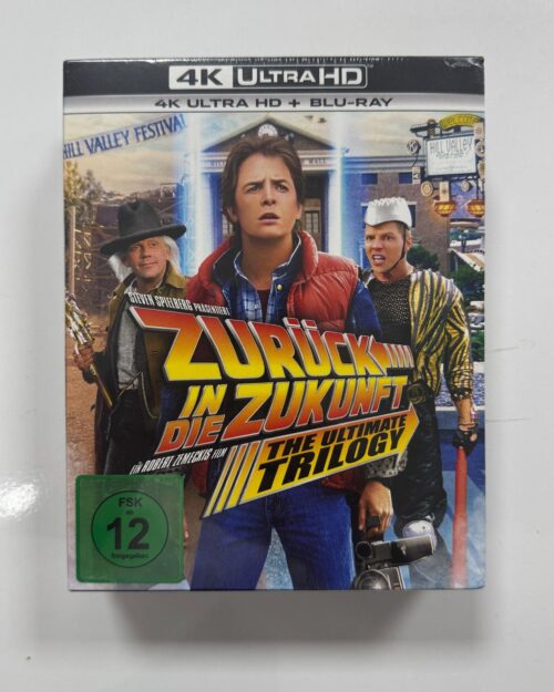 Back To The Future – The Ultimate Trilogy 4K UHD + Blu Ray Box Set