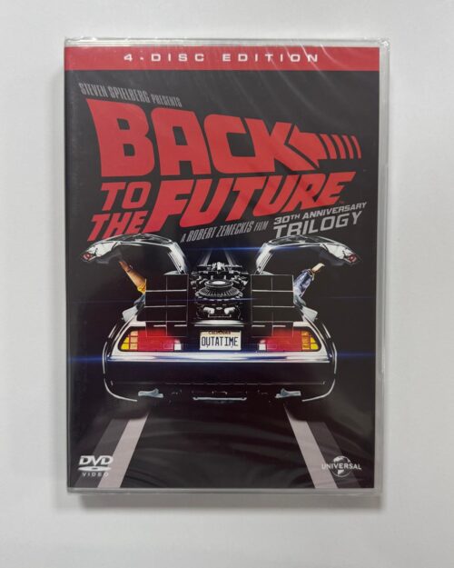 Back To The Future 30. Anniversary Trilogy DVD Box Set ( 4 Disk )