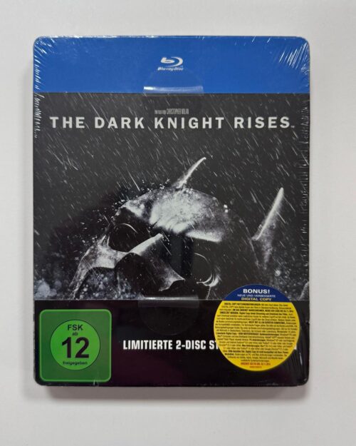 The Dark Night Rises Steelbook Blu Ray ( 2 Disk )