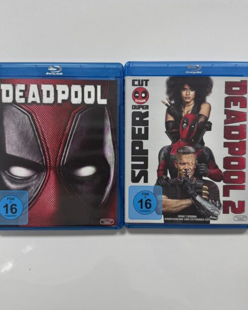 Deadpool / Deadpool 2 Blu Ray Set ( 3 Disk )