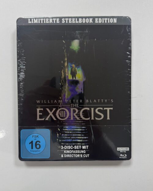 The Exorcist 3 Steelbook 4K UHD + Blu Ray ( 3 Disk )