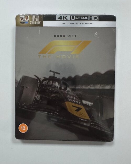 F1 : The Movie Steelbook 4K UHD + Blu Ray