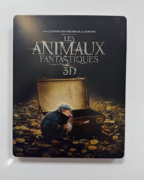 Fantastic Beasts And Where To Find Them Steelbook 3d + 2d Blu Ray + Bonus DVD ( 3 Disk )
