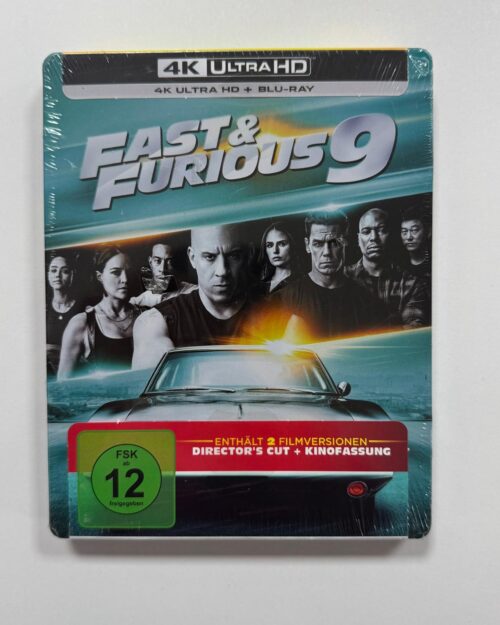 Fast & Furious 9 Steelbook 4K UHD + Blu Ray