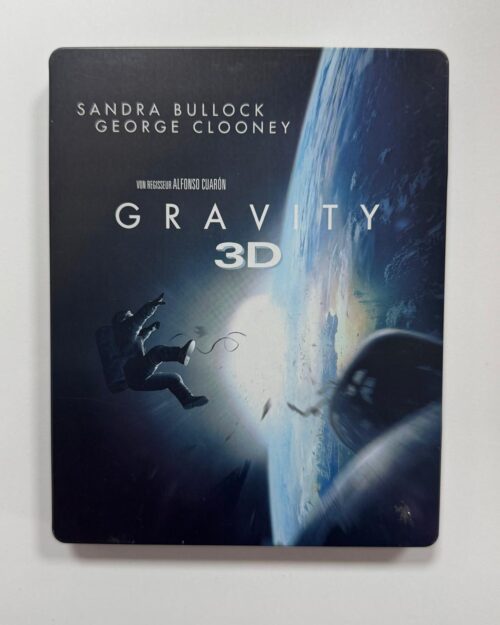 Gravity 3d+2d Steelbook Blu Ray