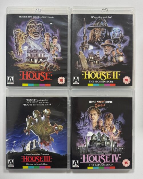 House – 4 Movie Blu Ray Set ( Arrow Video )