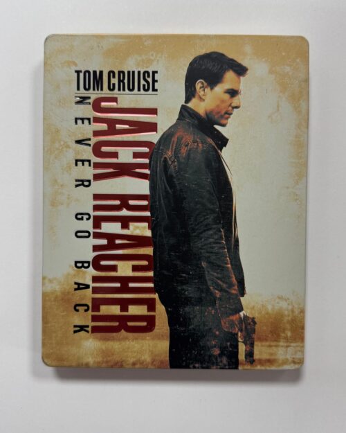Jack Reacher : Never Go Back Steelbook Blu Ray