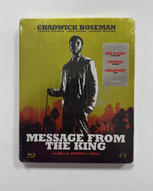 Message From The King Steelbook Blu Ray