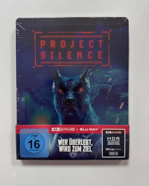 Project Silence Steelbook 4K UHD + Blu Ray