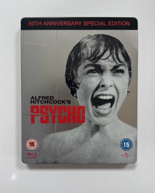 Psycho 50th Anniversary Special Edition Steelbook Blu Ray