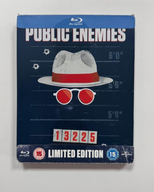 Public Enemies Limited Edition Steelbook Blu Ray