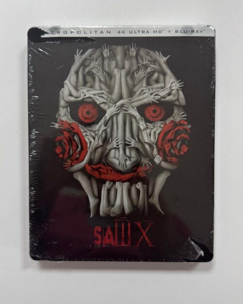 Saw X Limited Edition Steelbook 4K UHD + Blu Ray