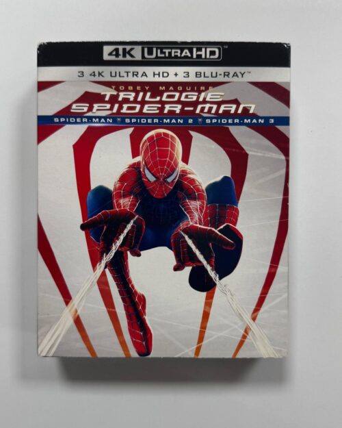 Spider Man Trilogy 4K UHD + Blu Ray Box Set ( 3 4K UHD + 3 Blu Ray )