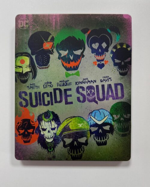 Suicide Squad Steelbook 3d+2d Blu Ray