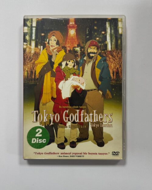 Tokyo Godfathers – Tokyo Tanrıları DVD 2 Disk ( Japon Anime )