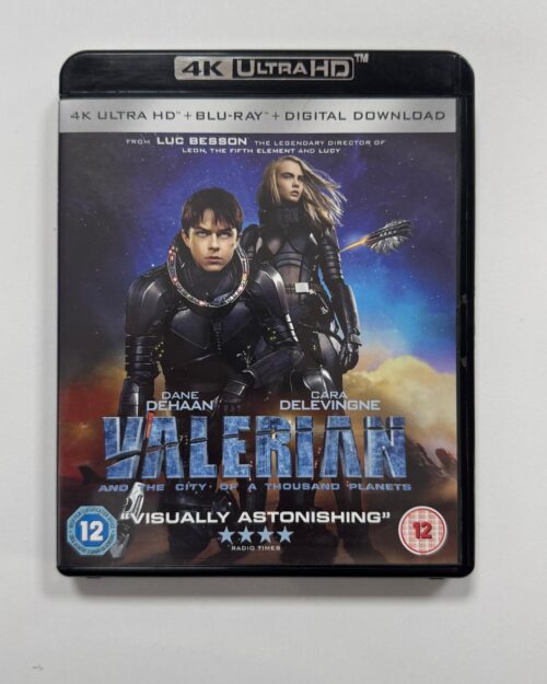 Valerian And The City Of A Thousand Planets 4K UHD + Blu Ray