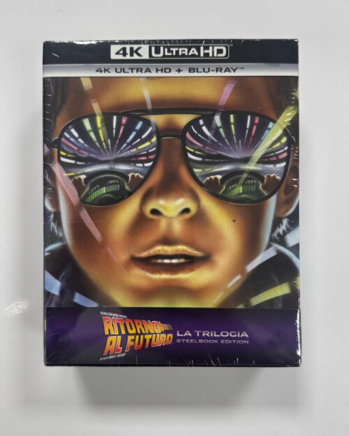 Back To The Future 35. Anniversary Edition Steelbook 4K UHD + Blu Ray Box Set